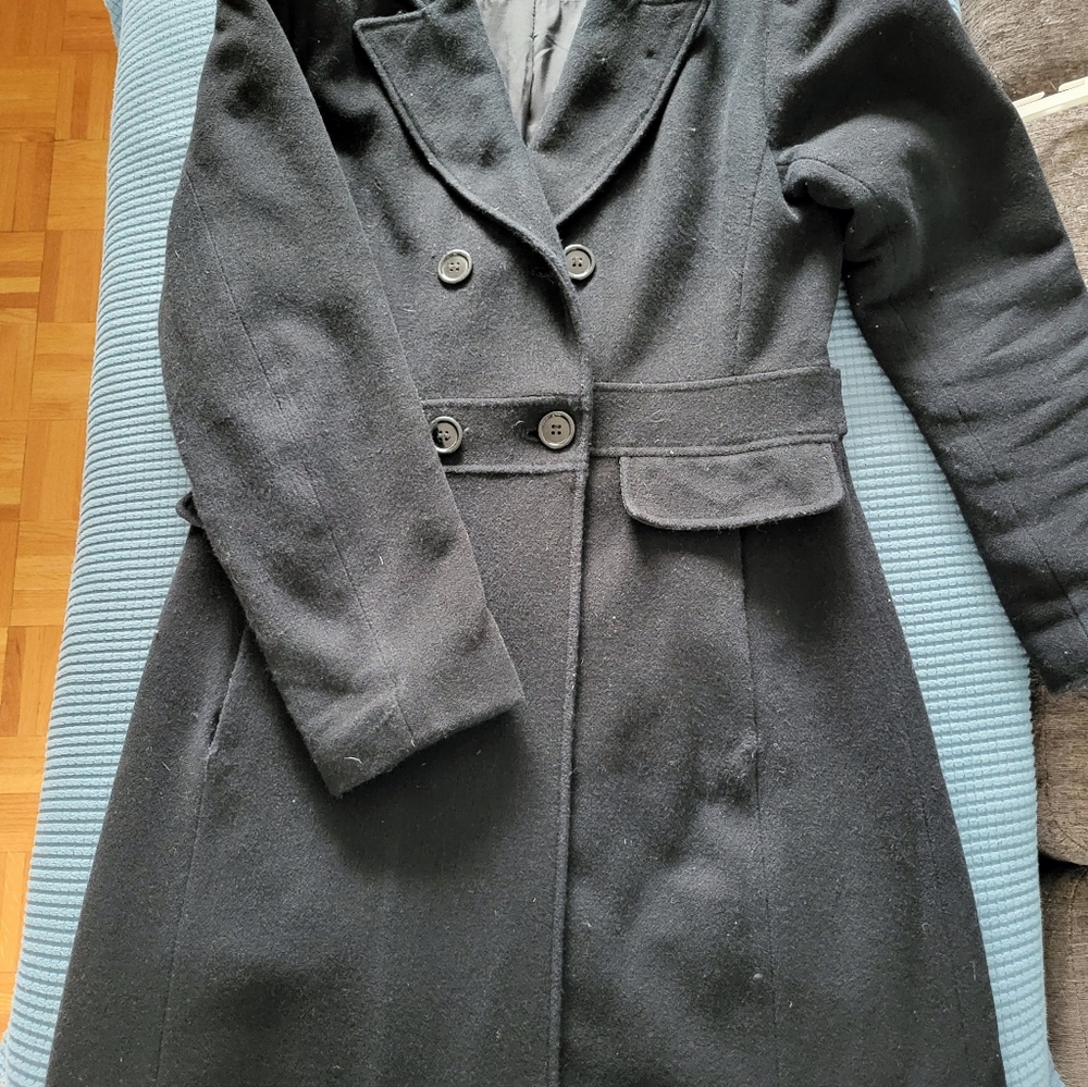 Roxy black coat size small